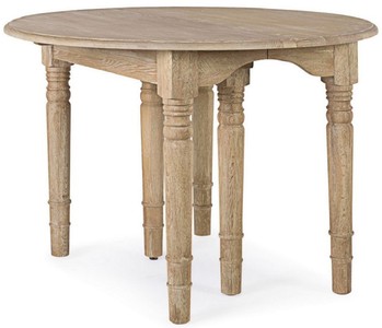 Casa Padrino Luxus Massivholz Esstisch Naturfarben 110-272 x 110 x H. 78 cm - Ausziehbarer Massivholz Küchentisch - Esszimmer Möbel - Küchen Möbel - Massivholz Möbel - Luxus Möbel