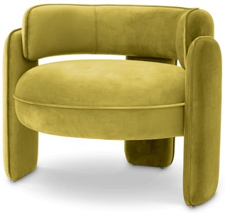 Casa Padrino poltrona di lusso di lusso in velluto verde vintage 80 x 71 x A. 68,5 cm - Poltrona da soggiorno - Mobili da soggiorno - Mobili di lusso - Arredi da soggiorno - Arredi di lusso