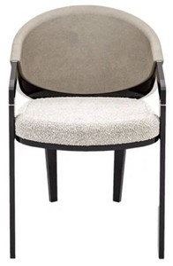 Casa Padrino Luxus Designer Esszimmer Stuhl 8er Set Grau / Braun - Luxus Möbel - Designer Möbel - Esszimmer Möbel - Restaurant Möbel - Hotel Möbel - Luxus Qualität