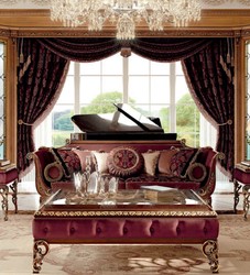 Casa Padrino luxury baroque sofa purple / brown / gold - Baroque style living room sofa with elegant pattern - Baroque living room & hotel furniture - Luxury quality - Made in Italy