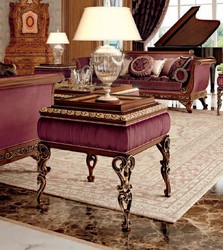 Casa Padrino luxury baroque sofa purple / brown / gold - Baroque style living room sofa with elegant pattern - Baroque living room & hotel furniture - Luxury quality - Made in Italy