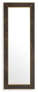 Casa Padrino Luxus Wandspiegel Bronze / Antik Messing 80 x 3,5 x H. 220 cm - Rechteckiger Spiegel - Wohnzimmer Spiegel - Schlafzimmer Spiegel - Garderoben Spiegel - Luxus Möbel - Luxus Interior