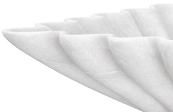 Casa Padrino luxury decorative marble bowl white 30.5 x 30.5 x H. 8 cm - Square fruit bowl - Dining table decoration - Decorative accessories - Luxury accessories - Luxury quality