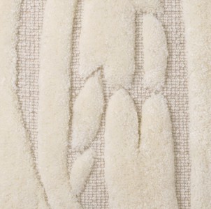Casa Padrino Luxus Kissen Elfenbein 60 x 60 cm - Handgewebtes Deko Woll Kissen - Quadratisches Zierkissen - Wohnzimmer Dekoration - Luxus Deko Accessoires