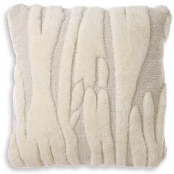 Casa Padrino luxury pillow ivory 60 x 60 cm - Hand-woven decorative wool pillow - Square decorative cushion - Living room decoration - Luxury decorative accessories