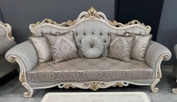 Barock Wohnzimmer Möbel Set Barock Sofa Barock Sessel Barock Couchtisch Baroque Living Room Furniture Set Baroque Sofas Baroque Armchairs Baroque Coffee Table