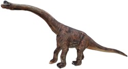 Casa Padrino escultura decorativa de lujo dinosaurio braquiosaurio marrón 500 x 100 x A. 260 cm - Escultura de jardín enorme - Escultura tamaño natural - Escultura decorativa XXL - Figura XXL