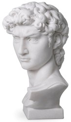 Casa Padrino Luxury Art Nouveau marble bust white 41.5 x 25.5 x H. 66 cm - Decorative sculpture made of high quality marble - Baroque & Art Nouveau decorative accessories - Luxury quality