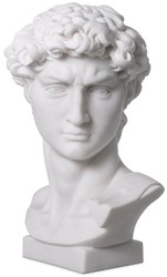 Casa Padrino Luxury Art Nouveau marble bust white 41.5 x 25.5 x H. 66 cm - Decorative sculpture made of high quality marble - Baroque & Art Nouveau decorative accessories - Luxury quality