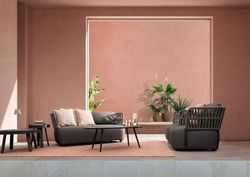 Casa Padrino canapé de jardin de luxe anthracite / gris / noir 167 x 86 x H. 79 cm - Canapé de jardin résistant aux intempéries - Canapé de terrasse - Meubles de jardin - Meubles de terrasse