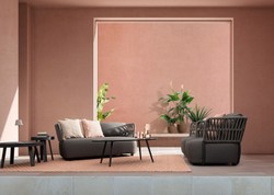 Casa Padrino fauteuil de jardin de luxe anthracite / gris / noir 92 x 86 x H. 79 cm - Fauteuil de jardin résistant aux intempéries - Meubles de jardin - Meubles de terrasse