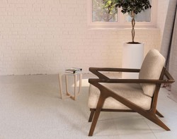 Casa Padrino sillón de lujo beige / marrón oscuro 80 x 70 x A. 100 cm - Sillón de salón - Sillón de hotel - Muebles de salón - Muebles de hotel - Muebles de lujo - Interiores de salón de lujo