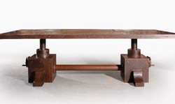 Luxus Industrie Stil Metall Schreibtisch Bürotisch Rost Luxury Industrial Style Metal Desk Office Table Rust