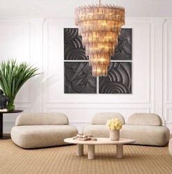 Casa Padrino tavolo da salotto di lusso beige 148 x 77 x A. 35,5 cm - Tavolo da salotto in pietra naturale travertino - Mobile soggiorno - Mobile in travertino - Mobile di lusso