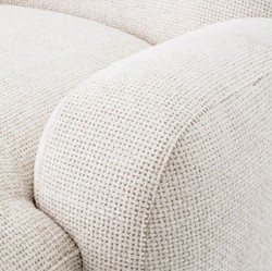 Casa Padrino Chaise Longue di Lusso Bianco / Nero 95 x 170 x A. 69 cm - Reclinabile Soggiorno - Recamier - Mobili Soggiorno - Mobili di Lusso - Qualità di Lusso