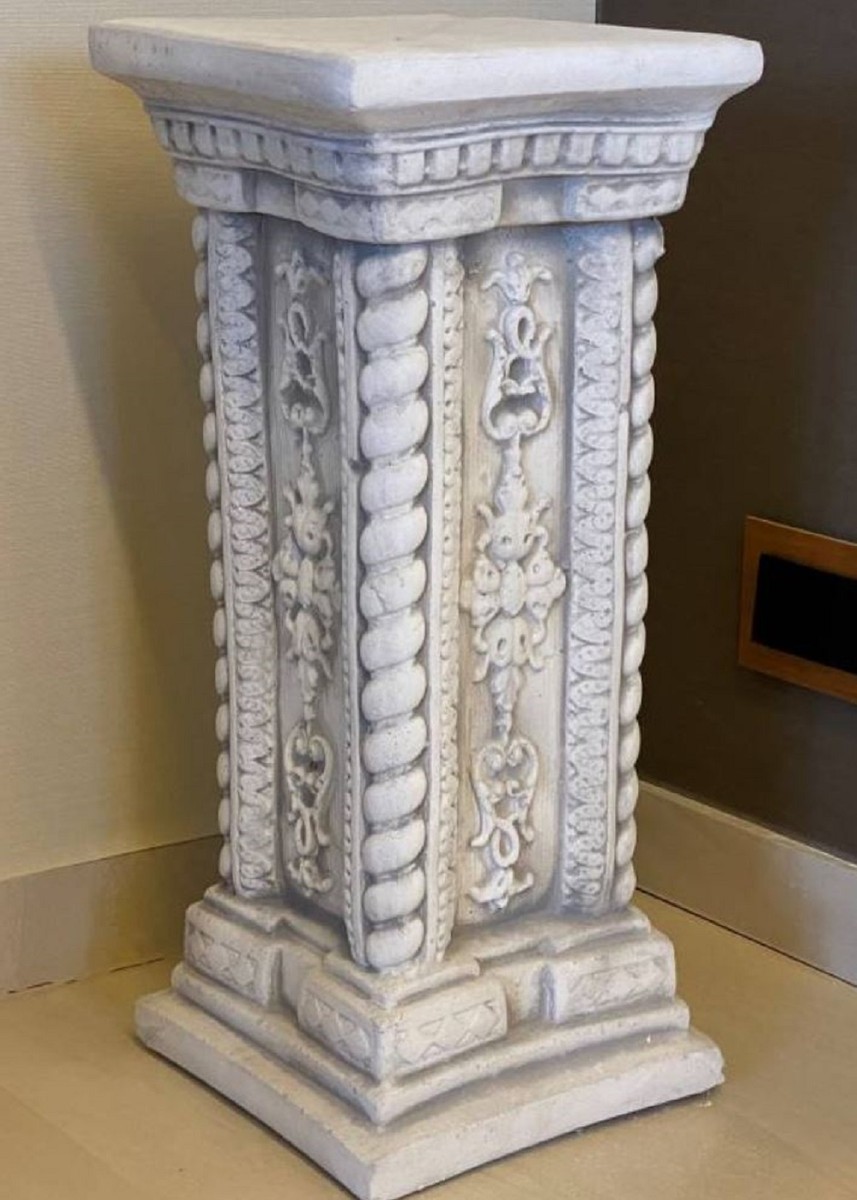 Barock Garten Terrassen Deko Stein Säule Grau Baroque Garden Terrace Deco Stone Pillar Gray Barock Garten Terrassen Deko Stein Säule Grau Baroque Garden Terrace Deco Stone Pillar Gray
