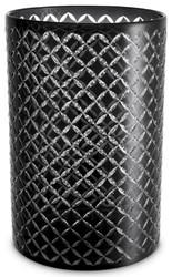Casa Padrino candelabro de vidrio de lujo negro Ø 21 x A. 31 cm - Accesorios para hoteles - Accesorios para restaurantes - Accesorios para gastronomía - Calidad de lujo