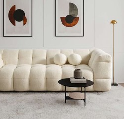 Casa Padrino divano di lusso crema 235 x 75 x A. 100 cm - Divano da soggiorno - Divano hotel - Mobili da soggiorno - Mobili hotel - Mobili di lusso - Arredi di lusso - Arredi da soggiorno
