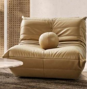 Casa Padrino fauteuil relax de luxe or 86 x 100 x H. 70 cm - Fauteuil de salon - Fauteuil d'hôtel - Meuble de salon - Meuble d'hôtel - Meuble de luxe - Ameublement de luxe