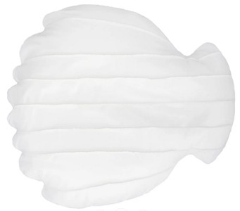 Schwimmender Outdoor Garten Terrassen Pool Sitzsack Seemuschel Weiß Floating Outdoor Garden Patio Pool Beanbag Sea Shell White