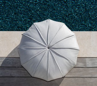 Schwimmender Outdoor Garten Terrassen Pool Sitzsack Seeigel Grau Floating Outdoor Garden Patio Pool Beanbag Sea ​​Urchin Gray