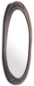 Casa Padrino miroir mural de luxe bronze 71,5 x 4 x H. 144 cm - Miroir de salon en aluminium - Miroir de chambre - Miroir d'armoire - Mobilier de luxe - Intérieur de luxe