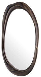 Casa Padrino espejo de pared de lujo bronce 71,5 x 4 x A. 144 cm - Espejo de salón de aluminio - Espejo de dormitorio - Espejo de armario - Muebles de lujo