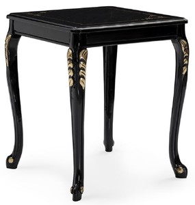 Casa Padrino Luxus Barock Wohnzimmer Set Creme / Schwarz / Gold - 2 Sofas & 2 Sessel & 1 Couchtisch & 2 Beistelltische - Handgefertigte Wohnzimmer Möbel im Barockstil - Edel & Prunkvoll