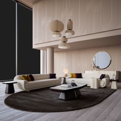 Casa Padrino divano di lusso crema / beige 250 x 105 x A. 70 cm - Divano da soggiorno - Divano hotel - Mobili da soggiorno - Mobili hotel - Mobili di lusso - Arredi di lusso - Arredi da soggiorno
