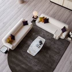 Casa Padrino divano di lusso crema / beige 250 x 105 x A. 70 cm - Divano da soggiorno - Divano hotel - Mobili da soggiorno - Mobili hotel - Mobili di lusso - Arredi di lusso - Arredi da soggiorno
