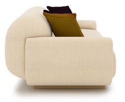 Casa Padrino divano di lusso crema / beige 250 x 105 x A. 70 cm - Divano da soggiorno - Divano hotel - Mobili da soggiorno - Mobili hotel - Mobili di lusso - Arredi di lusso - Arredi da soggiorno
