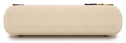 Casa Padrino divano di lusso crema / beige 250 x 105 x A. 70 cm - Divano da soggiorno - Divano hotel - Mobili da soggiorno - Mobili hotel - Mobili di lusso - Arredi di lusso - Arredi da soggiorno

