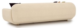 Casa Padrino divano di lusso crema / beige 250 x 105 x A. 70 cm - Divano da soggiorno - Divano hotel - Mobili da soggiorno - Mobili hotel - Mobili di lusso - Arredi di lusso - Arredi da soggiorno
