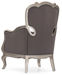 Casa Padrino luxury baroque living room armchair gray / silver - Handmade baroque style armchair with decorative pillow - Luxury living room furniture in baroque style - Noble & Magnificent