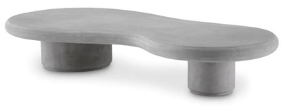 Luxus Garten Terrassen Tisch Couchtisch Grau Luxury Garden Patio Table Coffee Table Gray