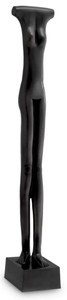 Casa Padrino sculpture décorative de luxe bronze 18 x 24,5 x H. 131,5 cm - Figure décorative abstraite en laiton - Décoration de salon - Décoration de bureau - Accessoires de décoration
