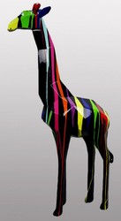 Luxus Garten Terrassen XXL Deko Skulptur Figur Giraffe Luxury Garden Terrace XXL Decorative Sculpture Figure Giraffe