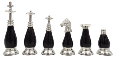 Casa Padrino Luxus Schach Set Braun / Beige / Silber / Gold 40 x 40 cm - Zusammenklappbares Holz Schachspiel - Holz Schachbrett mit Messing Schachfiguren - Luxus Deko Accessoires