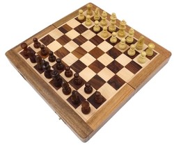 Luxus Schach Set Holz Schachbrett mit Holz Schachfiguren Luxury Chess Set Wood Chess Board with Wood Chess Pieces