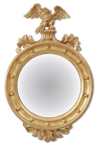Casa Padrino espejo barroco de lujo con figura decorativa de águila oro - Magnífico espejo de pared estilo barroco italiano - Muebles de lujo estilo barroco - Muebles barrocos - Hecho en Italia