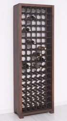 Landhausstil Massivholz Weinschrank Weinregal Braun Schwarz Country Style Solid Wood Wine Cabinet Wine Shelf Brown Black