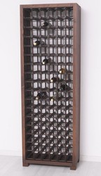 Landhausstil Massivholz Weinschrank Weinregal Braun Schwarz Country Style Solid Wood Wine Cabinet Wine Shelf Brown Black