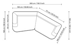 Gebogenes Luxus Wohnzimmer Hotel Sofa Weiß Schwarz Curved Luxury Living Room Hotel Sofa White Black