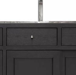 Casa Padrino armadio scaffale con scala nero / argento 219 x 43 x A. 240 cm - Armadio per libri - Armadio da soggiorno - Armadio da ufficio - Mobili soggiorno - Mobili ufficio - Mobili di lusso