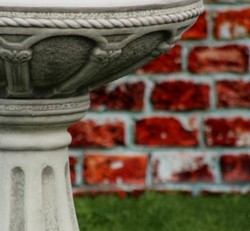 Casa Padrino baroque fountain woman with jug gray Ø 78 x H. 175 cm - Magnificent garden fountain in baroque style - Round garden decoration stone fountain - Baroque garden decoration accessories Casa Padrino baroque fountain woman with jug gray Ø 78 x H. 175 cm - Magnificent garden fountain in baroque style - Round garden decoration stone fountain - Baroque garden decoration accessories