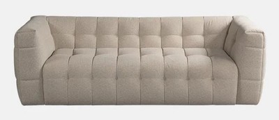 Casa Padrino luxury sofa gray 230 x 96 x H. 74 cm - Living room sofa - Hotel sofa - Living room furniture - Living room furnishings - Hotel furniture - Luxury furniture