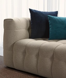 Casa Padrino Luxus Sofa Grau 230 x 96 x H. 74 cm - Wohnzimmer Sofa - Hotel Sofa - Wohnzimmer Möbel - Wohnzimmer Einrichtung - Hotel Möbel - Luxus Möbel - Luxus Einrichtung