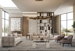 Luxus Wohnzimmer Hotel Sofa Grau Luxury Living Room Hotel Sofa Gray