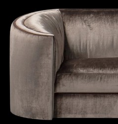 Casa Padrino sofá de lujo gris 275 x 89 x A. 75 cm - Sofá de salón - Sofá de hotel - Muebles de salón - Interiores de salón - Muebles de hotel - Muebles de lujo - Interiores de lujo