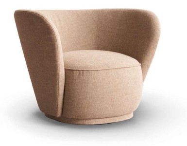 Casa Padrino Luxus Sessel Braun 95 x 81 x H. 71 cm - Wohnzimmer Sessel - Hotel Sessel - Wohnzimmer Möbel - Hotel Möbel - Luxus Möbel - Luxus Einrichtung